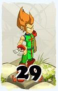 A Dofus character, Sacrier-Air, by level 29