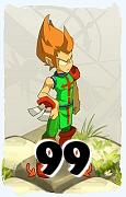 Um personagem do jogo Dofus, Enutrof-Ar, de nivel 99