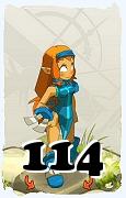 A Dofus character, Iop-Air, by level 114