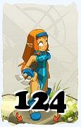 A Dofus character, Iop-Air, by level 124