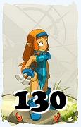 Um personagem do jogo Dofus, Iop-Ar, de nivel 130