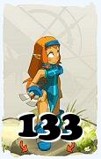 Um personagem do jogo Dofus, Enutrof-Ar, de nivel 133