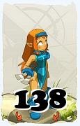 Um personagem do jogo Dofus, Iop-Ar, de nivel 138