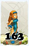 Um personagem do jogo Dofus, Iop-Ar, de nivel 163