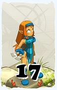 A Dofus character, Iop-Air, by level 17