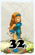 A Dofus character, Iop-Air, by level 32