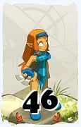 Um personagem do jogo Dofus, Steamer-Ar, de nivel 46