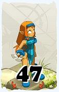 A Dofus character, Iop-Air, by level 47