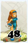 A Dofus character, Iop-Air, by level 48