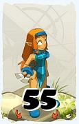 A Dofus character, Cra-Air, by level 55