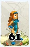 A Dofus character, Cra-Air, by level 61