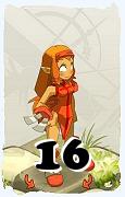 A Dofus character, Rogue-Air, by level 16