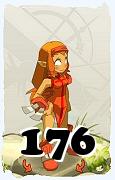 Un personnage du jeu Dofus, Iop-Air, au niveau 176