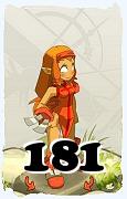 A Dofus character, Iop-Air, by level 181