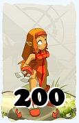 A Dofus character, Iop-Air, by level 200