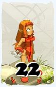 A Dofus character, Iop-Air, by level 22