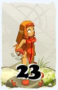 A Dofus character, Iop-Air, by level 23