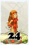 A Dofus character, Iop-Air, by level 24