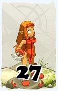 A Dofus character, Iop-Air, by level 27