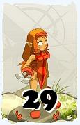 A Dofus character, Iop-Air, by level 29