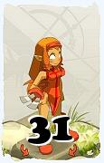 A Dofus character, Iop-Air, by level 31