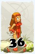 A Dofus character, Iop-Air, by level 36