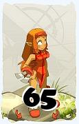 Um personagem do jogo Dofus, Sram-Ar, de nivel 65