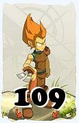 Um personagem do jogo Dofus, Iop-Ar, de nivel 109