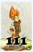 Um personagem do jogo Dofus, Iop-Ar, de nivel 111