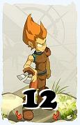 Um personagem do jogo Dofus, Iop-Ar, de nivel 12