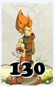 Um personagem do jogo Dofus, Iop-Ar, de nivel 130