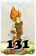 Um personagem do jogo Dofus, Iop-Ar, de nivel 131