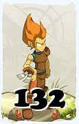 Um personagem do jogo Dofus, Iop-Ar, de nivel 132