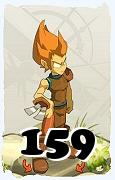 Um personagem do jogo Dofus, Iop-Ar, de nivel 159