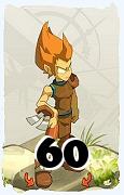 Um personagem do jogo Dofus, Iop-Ar, de nivel 60