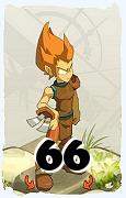 Um personagem do jogo Dofus, Iop-Ar, de nivel 66