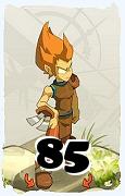 Um personagem do jogo Dofus, Iop-Ar, de nivel 85