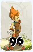 Um personagem do jogo Dofus, Ecaflip-Ar, de nivel 96