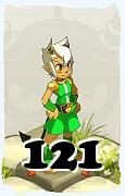 A Dofus character, Osamodas-Air, by level 121