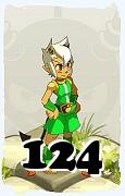 A Dofus character, Osamodas-Air, by level 124