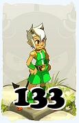 Un personnage du jeu Dofus, Osamodas-Air, au niveau 133