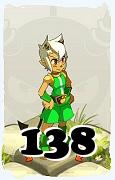 Un personnage du jeu Dofus, Osamodas-Air, au niveau 138