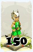 Um personagem do jogo Dofus, Osamodas-Ar, de nivel 150