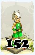 Un personnage du jeu Dofus, Osamodas-Air, au niveau 152