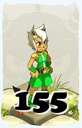 A Dofus character, Osamodas-Air, by level 155