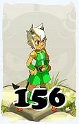 Un personnage du jeu Dofus, Osamodas-Air, au niveau 156