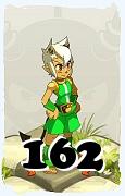 Un personnage du jeu Dofus, Osamodas-Air, au niveau 162