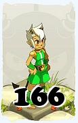 A Dofus character, Osamodas-Air, by level 166