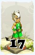 A Dofus character, Enutrof-Air, by level 17