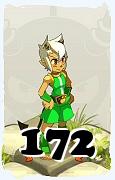 A Dofus character, Rogue-Air, by level 172